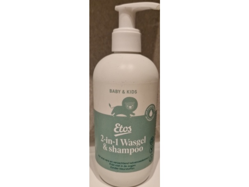 Etos Baby & Kids 2-In-1 Washing Gel & Shampoo, 300 mL