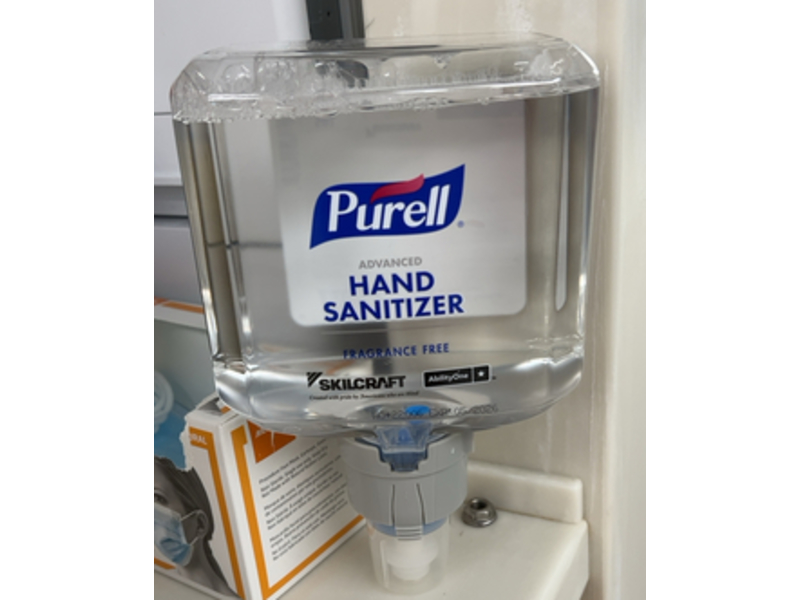 Purell Advanced Hand Sanitizer, Gentle & Free, 40.5 fl oz/1200 mL, Pack Of 2