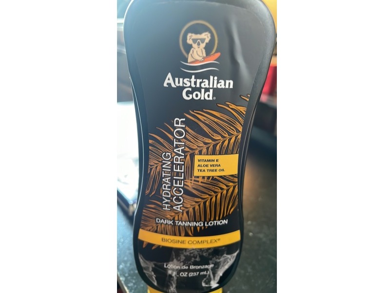 Australian Gold Dark Tanning Accelerator Lotion, 8 fl oz/237 mL
