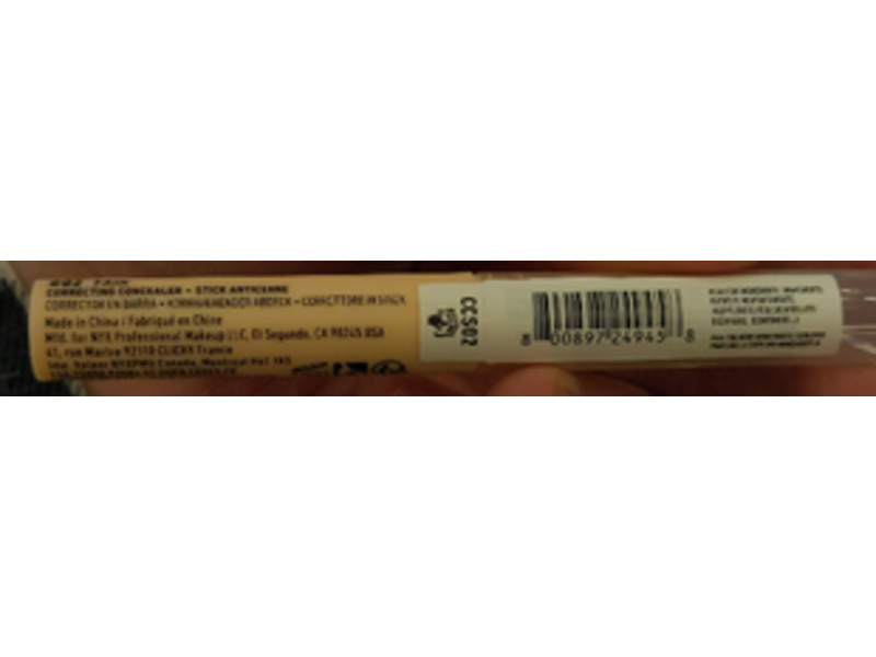 NYX Professional Makeup Pro Fix Stick Correcting Concealer, 02 Fair, 0.05 fl oz/1.6 g