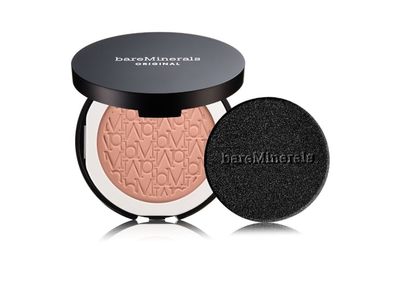 BareMinerals Original Pressed Powder Foundation, SPF 15, Golden Tan 20, 0.3 oz/ 9 g