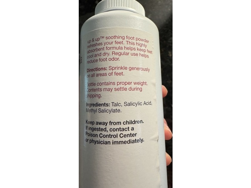 Up & Up Foot Powder, 7 oz/198.4 g