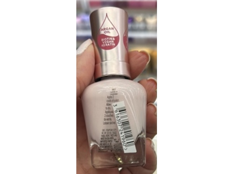 Sally Hansen Color Therapy Nail Color, Lavish In Lavender, 0.5 fl oz/14.7 mL