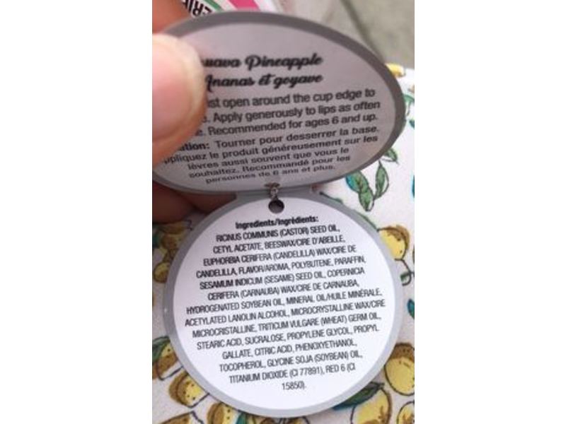 Lip Smacker Aguas Frescas, Guava Pineapple