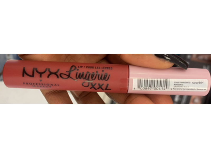 NYX Lip Lingerie XXL Matte Liquid Lipstick, It's Hotter, 3 mL