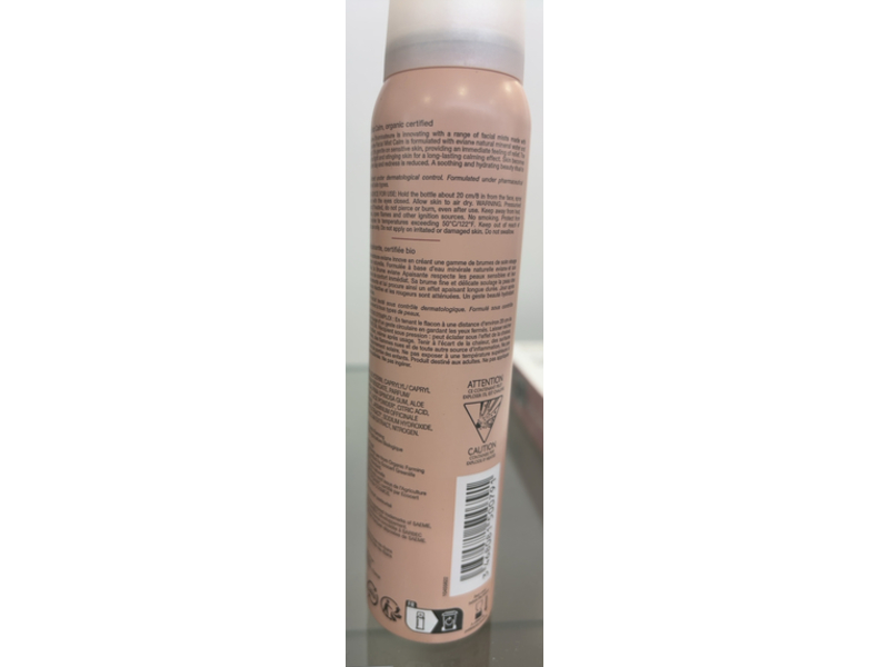 Evian Calm Facial Mist, 3.38 fl oz/100 mL