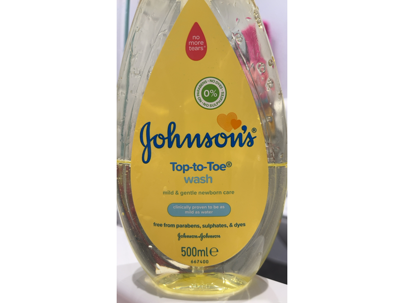 Johnson's Top To Toe Wash, 500 mL