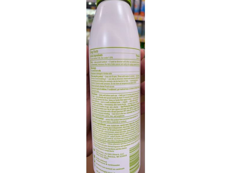 Babyganics Kid's Mineral Sunscreen Spray, SPF 50, 6 oz/170 g