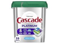 Cascade Platinum Dishwasher Detergent, Fresh, 59 Pac, 31.8 fl oz/903 g - Image 2