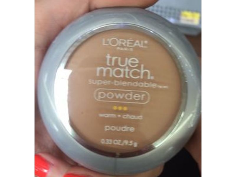 L'Oreal Paris True Match Super-Blendable Powder, W5 Medium, 0.33 oz/9.5 g