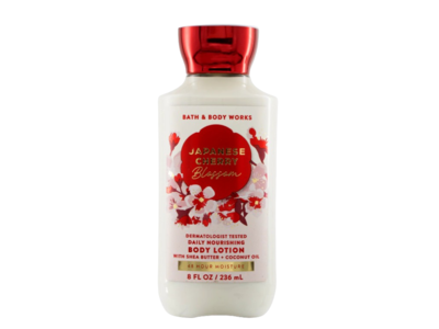 Bath & Body Works Daily Nourishing Body Lotion, Japanese Cherry Blossom, 8 fl oz/236 mL