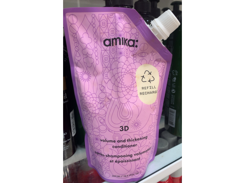 Amika 3D Volume & Thickening Conditioner, 16.9 fl oz/500 mL
