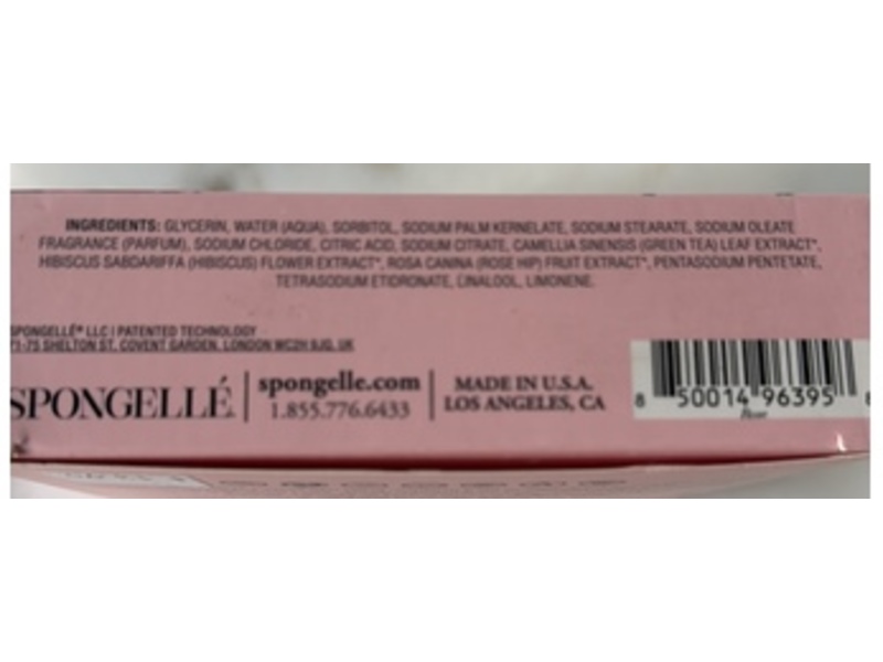 Spongelle Botanica Body Wash Infused Buffer, Rosa-Rose, 3.5 oz/99 g