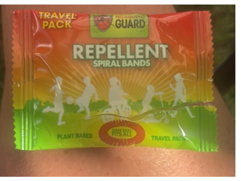 Mosquito Guard Kid's Spiral Repellent Bands, 1 Count, Pack Of 20