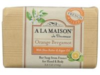 A La Maison Hand & Body Bar Soap, Orange Bergamot, 8.8 oz/250 g - Image 2