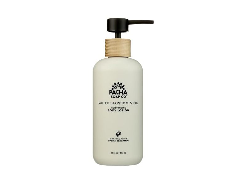 Pacha Soap Co Body Lotion, White Blossom & Fig, 16 fl oz/473 mL