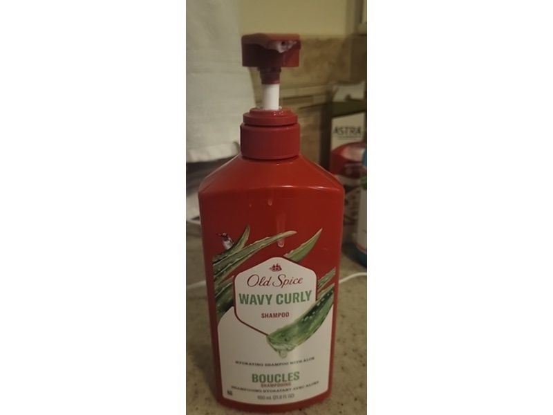 Old Spice Wavy Curly Shampoo, Boucles, 21.9 fl oz/650 mL