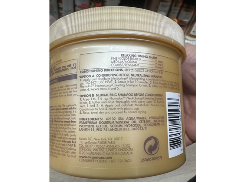 Mizani Fine/Color-Treated Rhelaxer, 30 oz/650 g