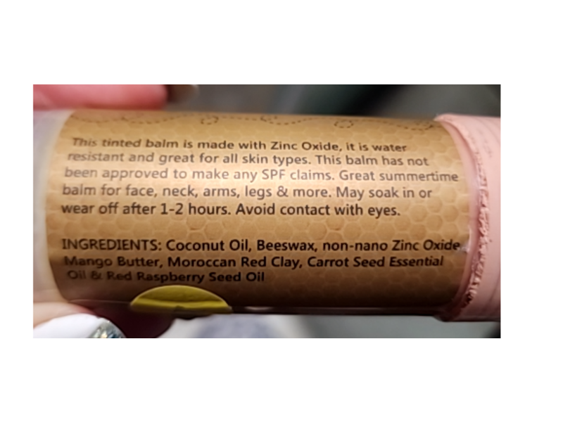 Bee Joyful Summer Balm Body Stick, Zinc Oxide, 2.3 oz