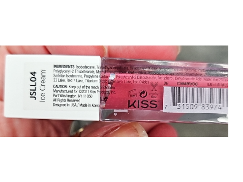 Joah Endless Longwear Lip Color, Ice Cream, 0.18 fl oz/5.5 mL