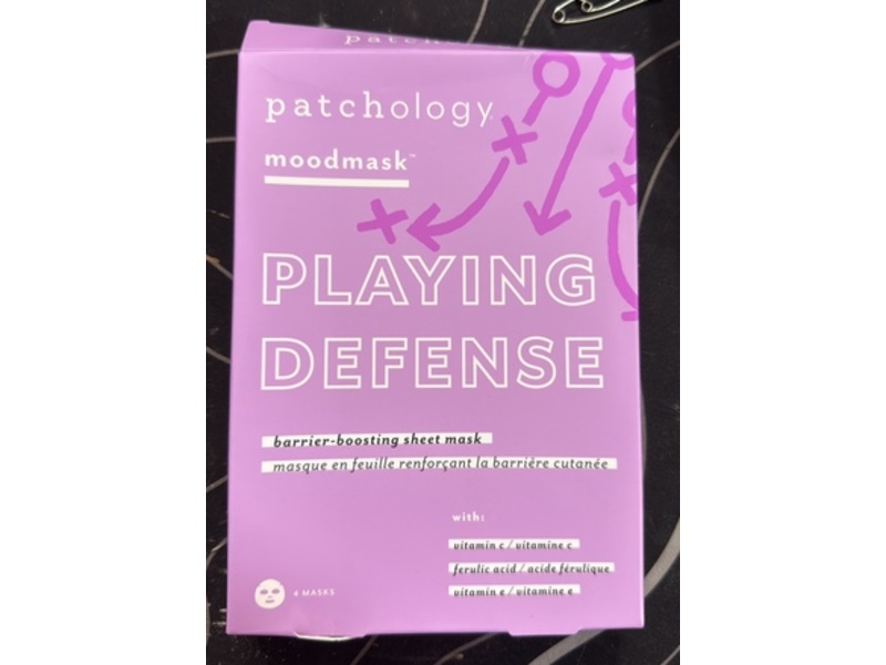 Patchology Moodmask Barrier-Boosting Sheet Mask, Playing Defense, 4 Count