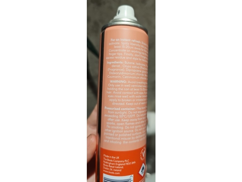 Boots Everyday Tropical Dry Shampoo, 200 mL