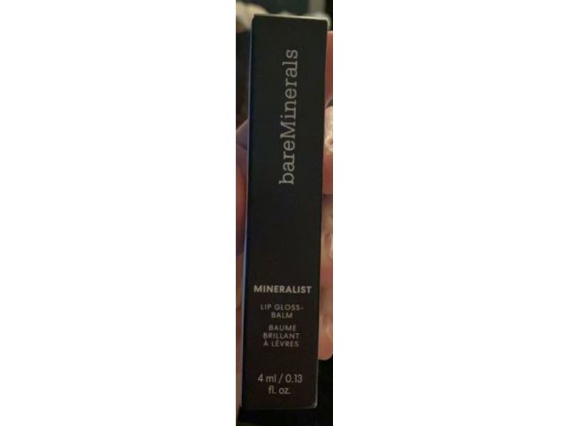 BareMinerals Mineralist Lip Gloss Balm, Vision, 0.13 fl oz/4 mL