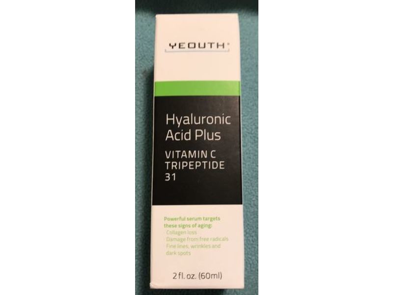 Yeouth Hyaluronic Acid Plus Vitamin C Tripeptide 31, 2 fl oz/60 mL