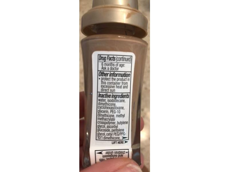 L'oreal Paris Visible Lift Serum Absolute Foundation, SPF 17, Sun Beige, 1 fl oz/30 mL