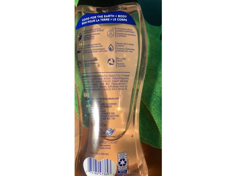 Softsoap Luminous Oils Moisturizing Body Wash, Real Macadamia Oil, 20 fl oz/591 mL