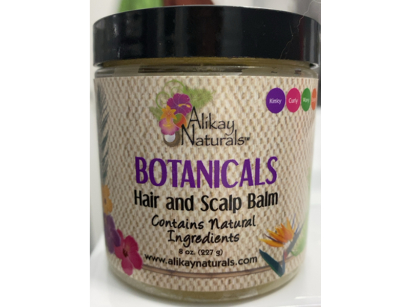 Alikay Naturals Botanicals Hair & Scalp Balm, 8 oz/236 mL