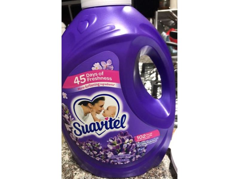 Suavitel Fabric Conditioner, Soothing Lavender, 102 Loads, 120 fl oz/3.5 L