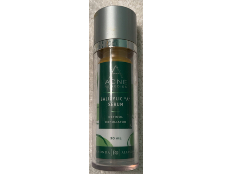 Rhonda Allison Acne Remedies Salicylic "A" Serum Exfoliator, Retinol, 30 mL