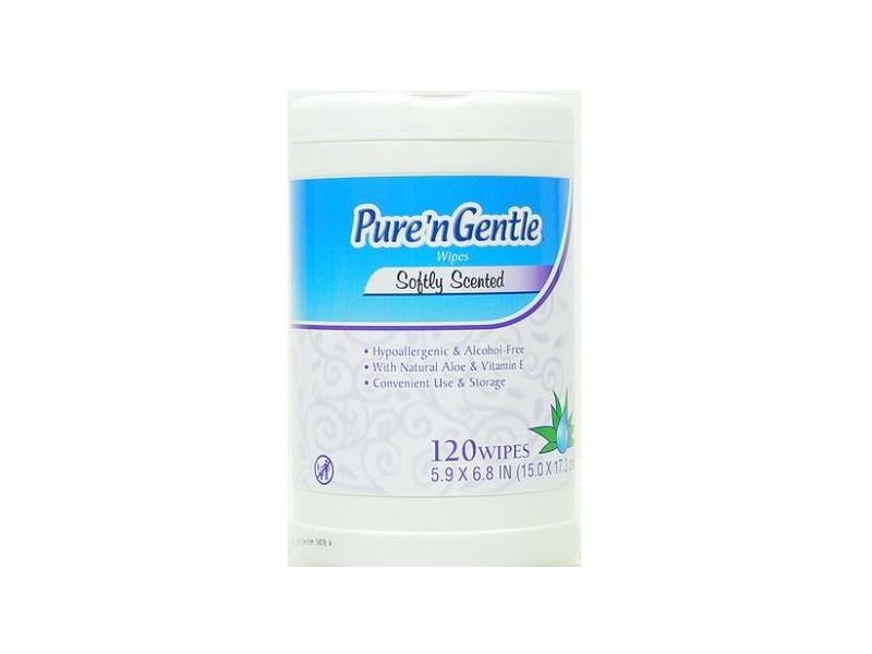 Pure store gentle wipes