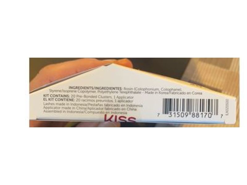 Impress Press-On Falsies Eyelash Clusters Kit, Voluminous, 20 Count