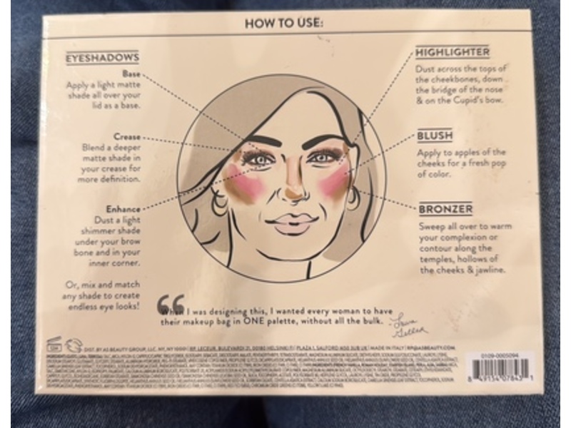 Laura Geller The best Of The Best Face Palette, Tuscan Dreams, 0.02 oz/0.5 g