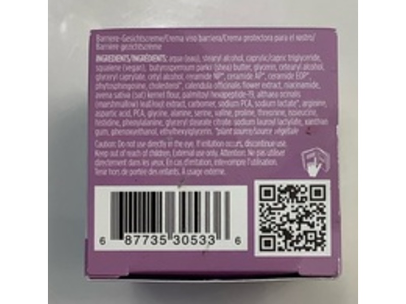 Pacifica Beauty Vegan Ceramide Barrier Cream, 1.7 fl oz/50 mL