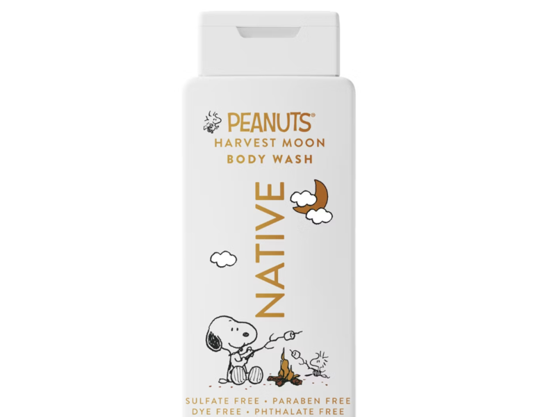 Native Peanuts Body Wash, Harvest Moon, 18 fl oz/532 mL