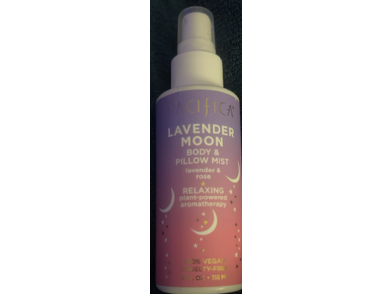 Pacifica Body & Pillow Mist, Lavender Moon, 4 fl oz/118 mL