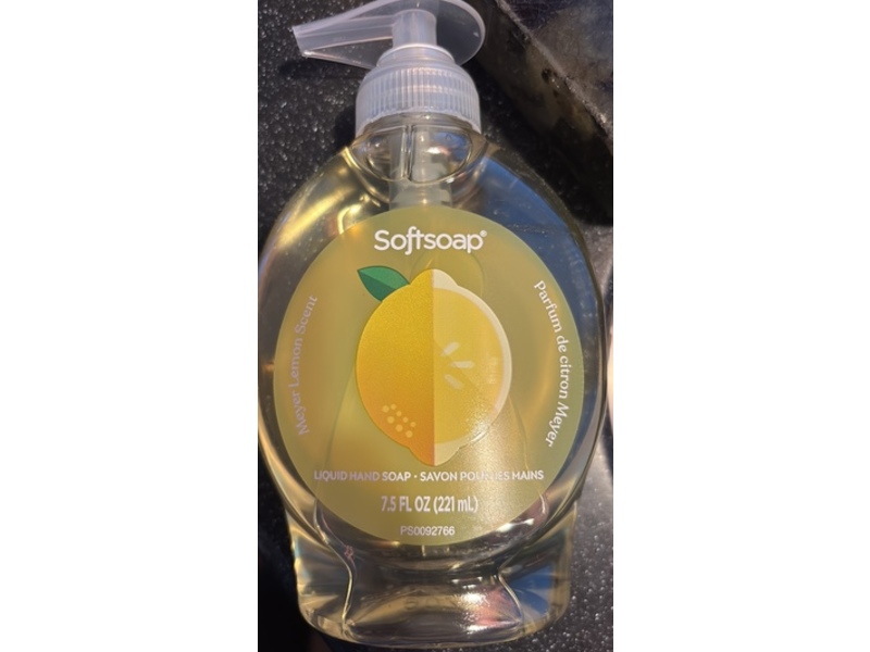 Softsoap Liquid Hand Soap, Meyer Lemon Scent, 7.5 fl oz/221 mL