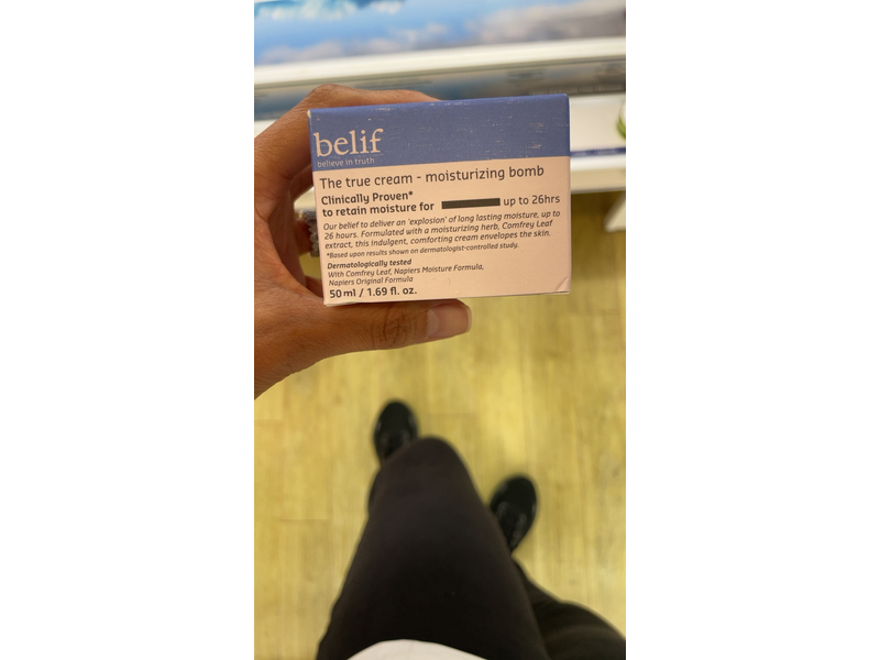 Belif the True Cream Moisturizing Bomb | Moisturizer for Dry Skin | Face Cream, Hydration, Clean Beauty, 1.68 Fl Oz (Pack of 1)