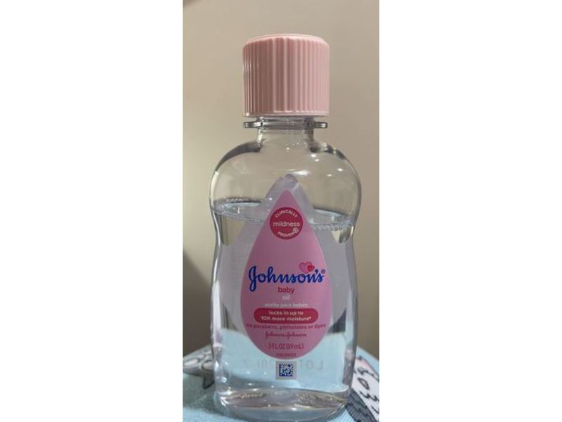 Johnson's Baby Oil, Fresh Fragrance, 3 fl oz/89 mL