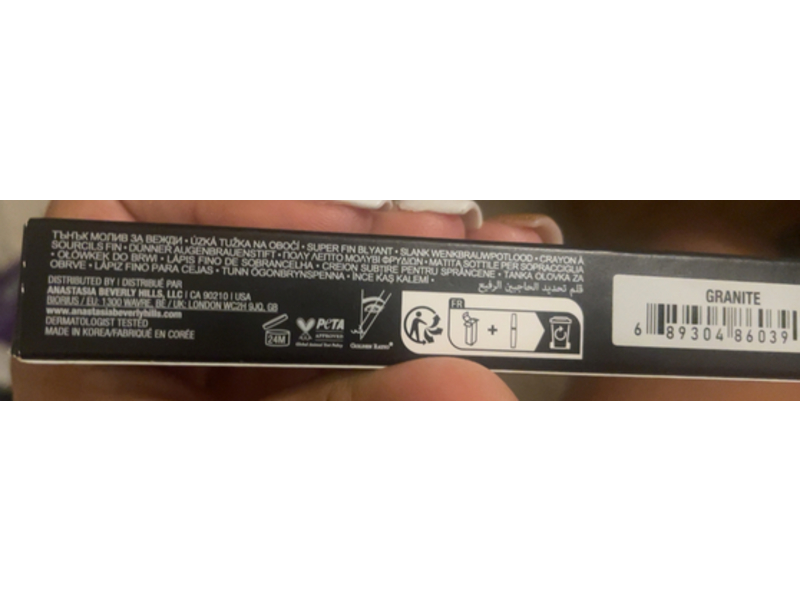 Anastasia Beverly Hills Brow Wiz, Granite, 0.001 oz/0.04 g