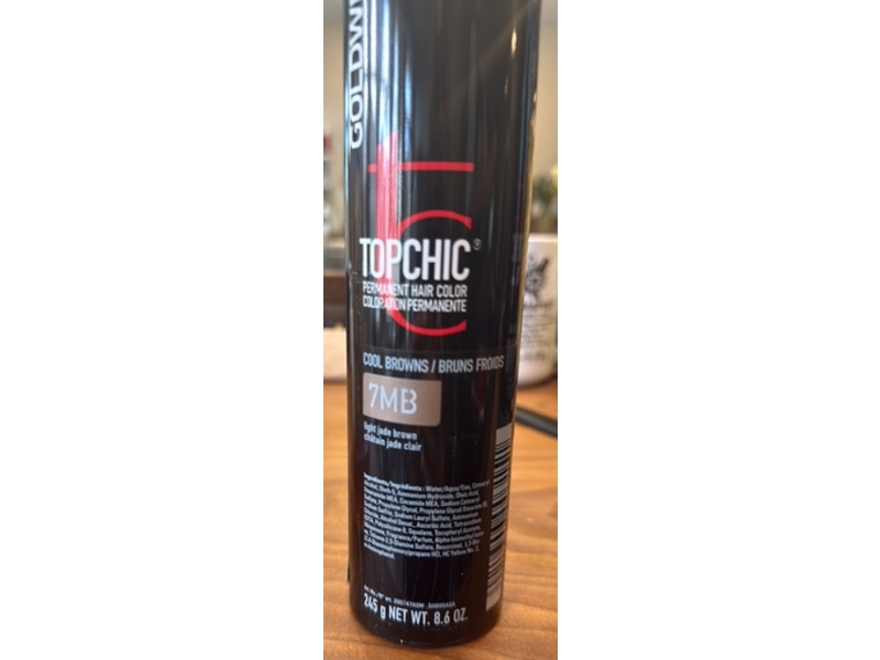 Goldwell Topchic Permanent Hair Color, 7MB Cool Browns, 8.6 oz/245 g