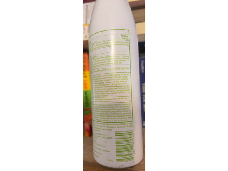 Babyganics Kids Mineral Sunscreen, SPF 50, 6 oz/170 g, Pack Of 2