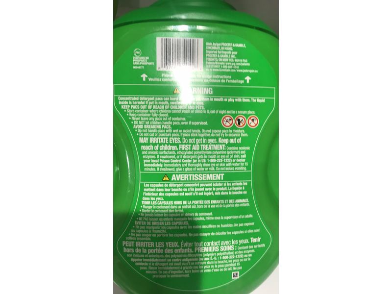 Gain Flings Laundry Detergent, Original, 96 Loads, 76 oz/2.15 kg
