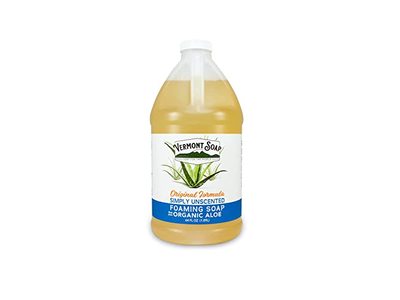 Vermont Soap Foaming Hand Soap, Organic Aloe, 64 fl oz