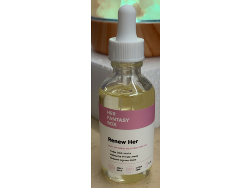 Her Fantsy Box Renew Her 100% Natural Rejuvinating Oil, Citrus Herb, 2 fl oz