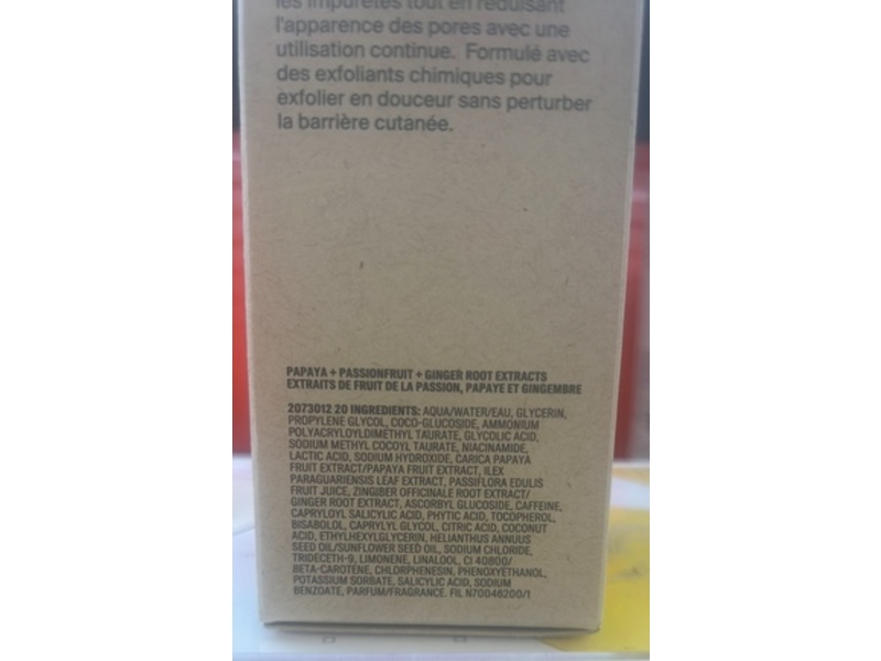 Youth To The People Ginger Root Lactic Acid Face Wash, Papaya + Vitamin C, 5.1 fl oz/150 mL