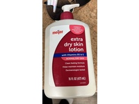 Meijer Extra Dry Skin Lotion, Vitamin B5 & E, 16 fl oz/473 mL - Image 2